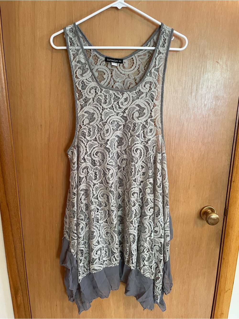 Surrealist Sexy Lace Dress